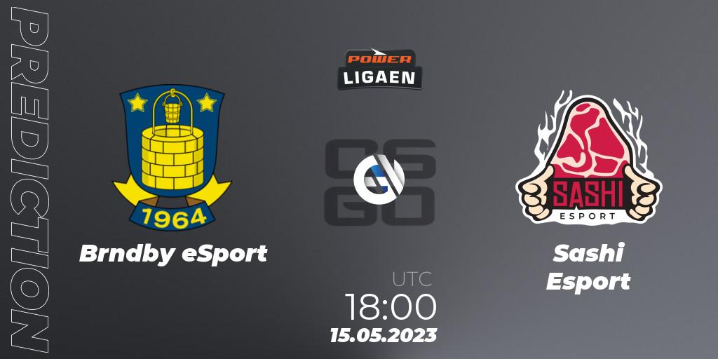 Brøndby eSport vs Sashi Esport: Match Prediction. 15.05.2023 at 18:00, Counter-Strike (CS2), Dust2.dk Ligaen Season 23