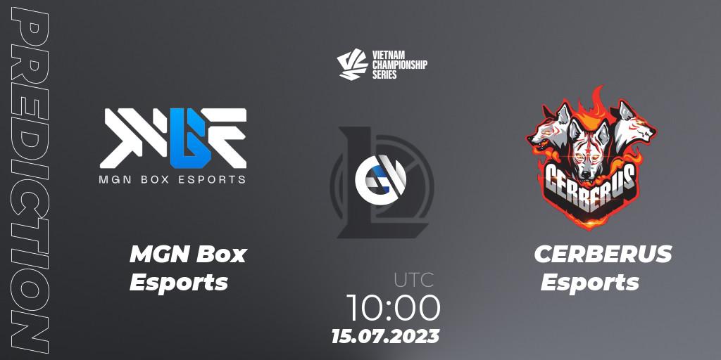 MGN Box Esports vs CERBERUS Esports: Match Prediction. 15.07.23, LoL, VCS Dusk 2023