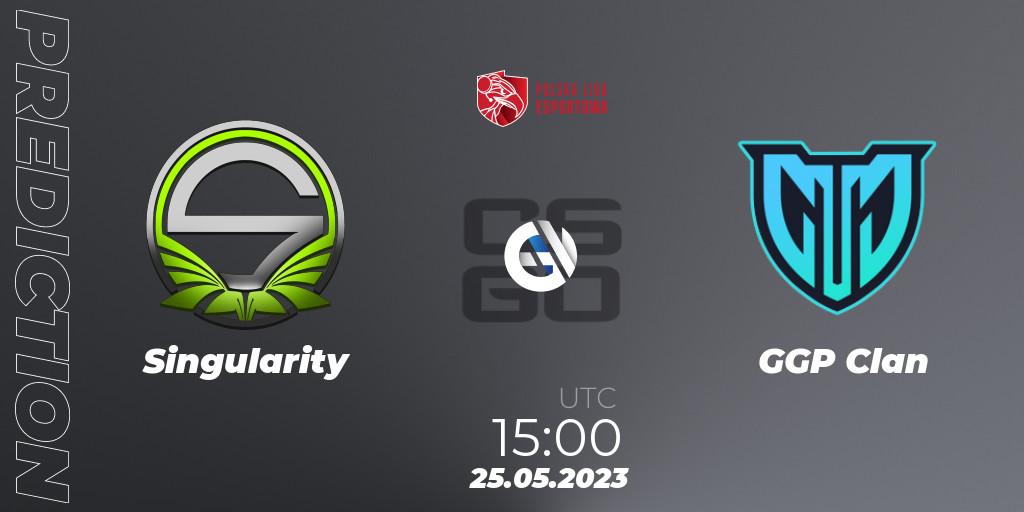 Singularity vs GGP Clan: Match Prediction. 25.05.2023 at 15:00, Counter-Strike (CS2), Polish Esports League 2023 Split 2