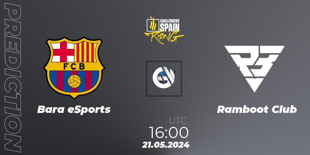 Barça eSports vs Ramboot Club: Match Prediction. 21.05.2024 at 18:00, VALORANT, VALORANT Challengers 2024 Spain: Rising Split 2