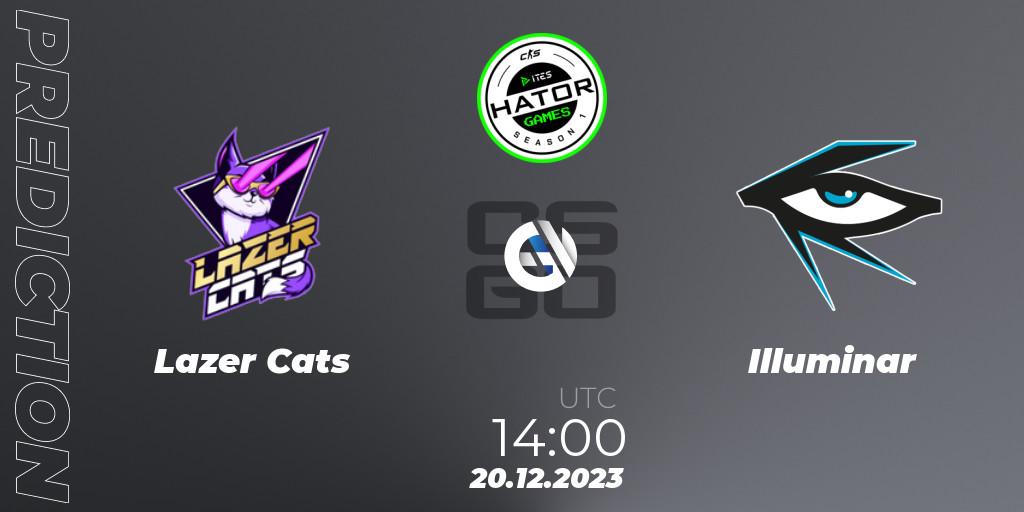 Lazer Cats vs Illuminar: Match Prediction. 20.12.2023 at 14:20, Counter-Strike (CS2), HATOR Games #1