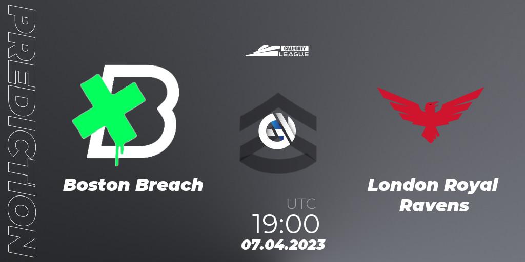 Boston Breach vs London Royal Ravens: Match Prediction. 07.04.2023 at 19:00, Call of Duty, Call of Duty League 2023: Stage 4 Major Qualifiers