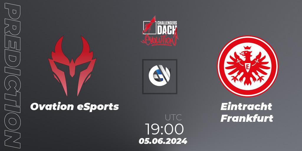 Ovation eSports vs Eintracht Frankfurt: Match Prediction. 05.06.2024 at 19:00, VALORANT, VALORANT Challengers 2024 DACH: Evolution Split 2
