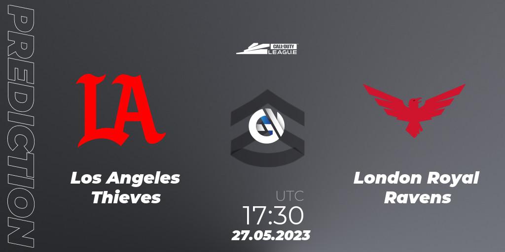 Los Angeles Thieves vs London Royal Ravens: Match Prediction. 26.05.2023 at 23:30, Call of Duty, Call of Duty League 2023: Stage 5 Major
