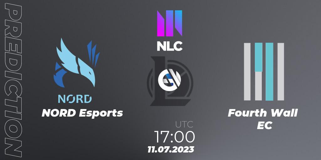 NORD Esports vs Fourth Wall EC: Match Prediction. 11.07.23, LoL, NLC Summer 2023 - Group Stage