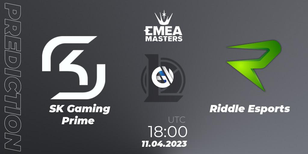 SK Gaming Prime vs Riddle Esports: Match Prediction. 11.04.23, LoL, EMEA Masters Spring 2023 - Group Stage