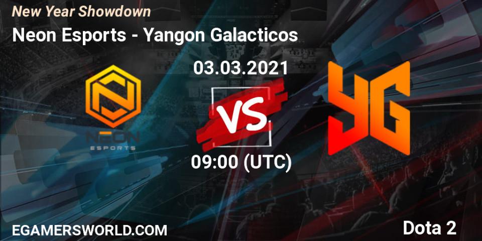 Neon Esports VS Yangon Galacticos