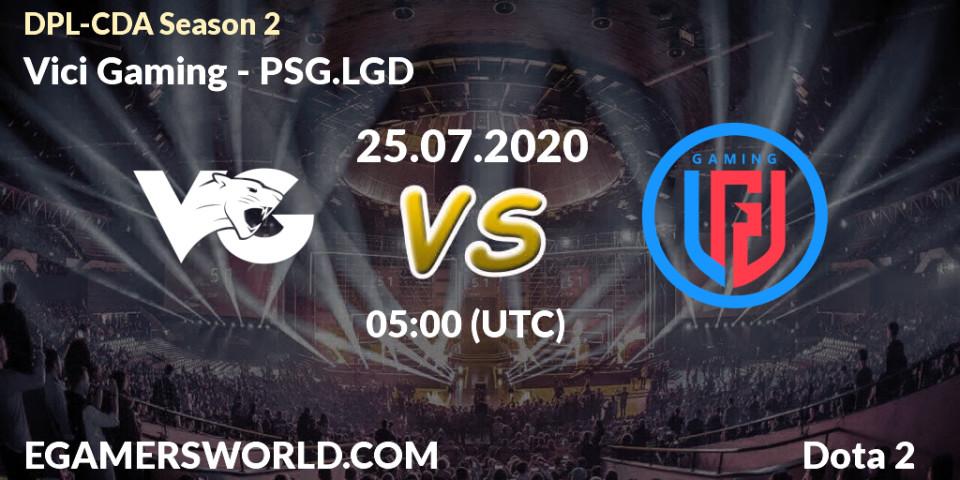 Vici Gaming VS PSG.LGD