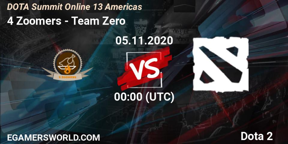 4 Zoomers VS Team Zero