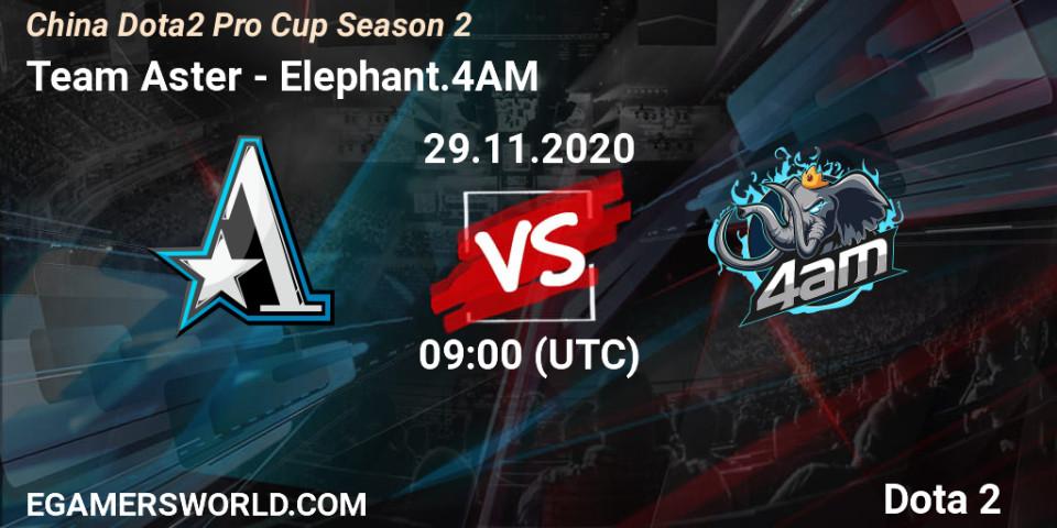 Team Aster VS Elephant.4AM