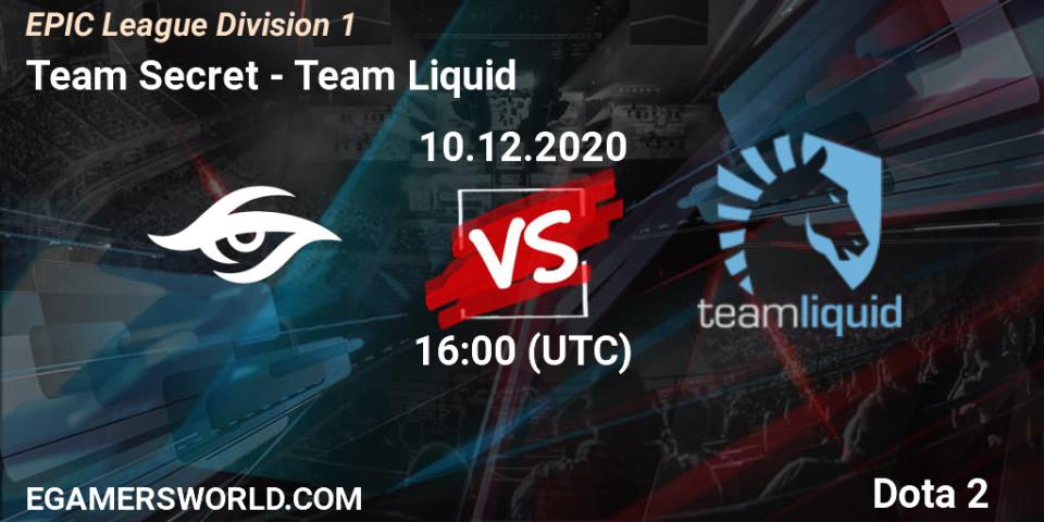 Team Secret VS Team Liquid