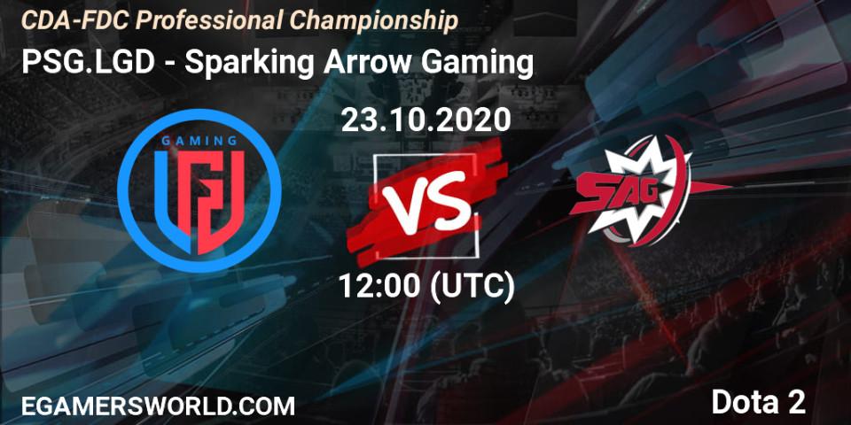 PSG.LGD VS Sparking Arrow Gaming