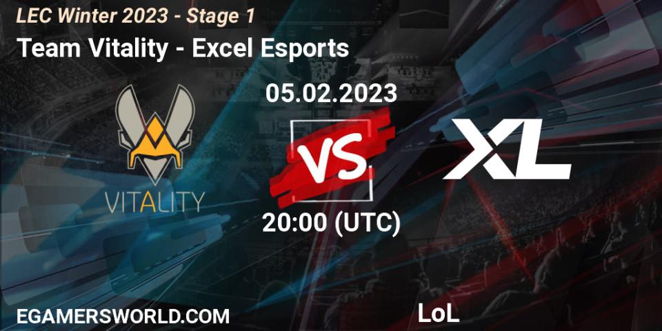 Team Vitality VS Excel Esports