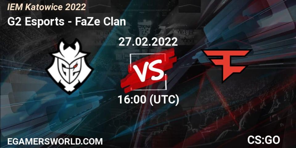 G2 Esports VS FaZe Clan
