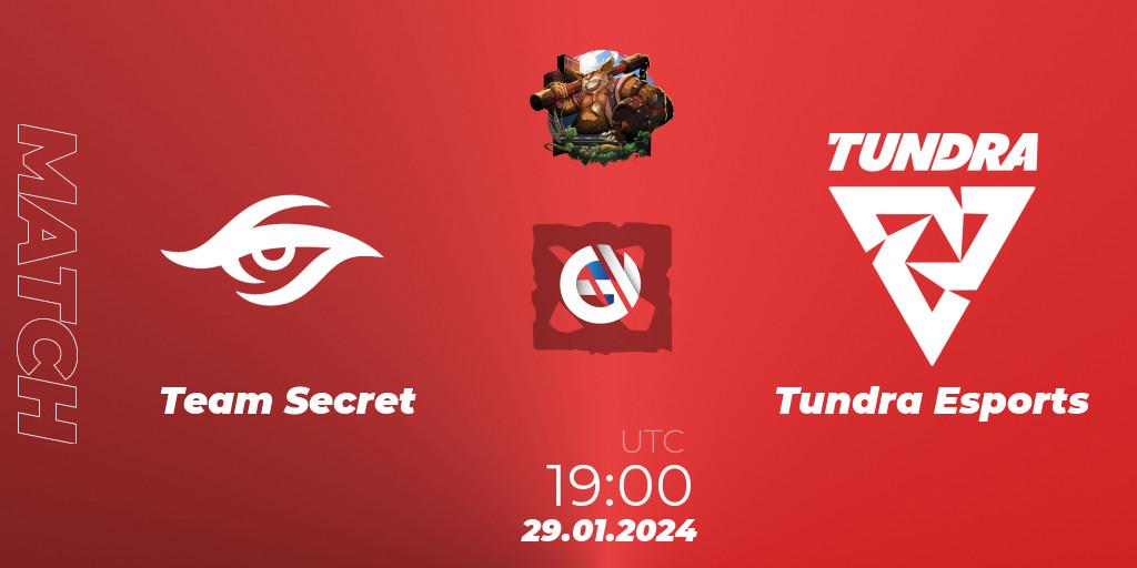 Team Secret VS Tundra Esports
