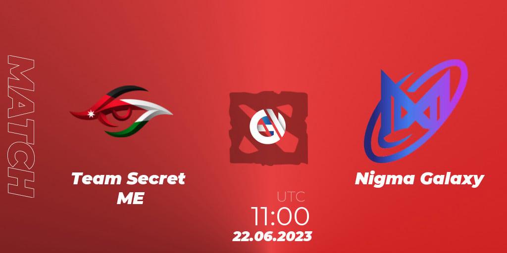 Team Secret ME VS Nigma Galaxy 