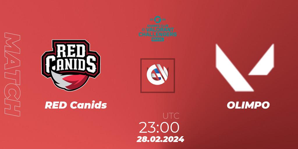 RED Canids VS OLIMPO