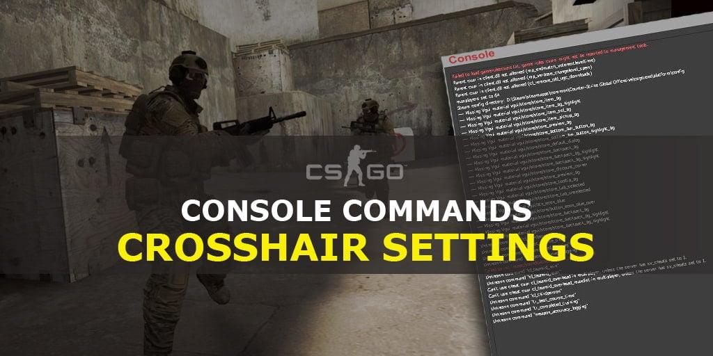 Kommandon för att ställa in hårkorset i CS:GO genom konsolen