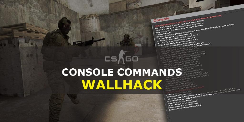 Aktiverar WallHack i CS: GO med hjälp av konsolkommandon