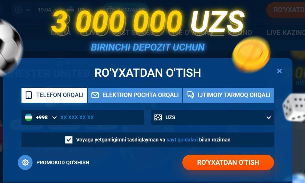 Mostbet är en av de ledande spelbolagen i Uzbekistan