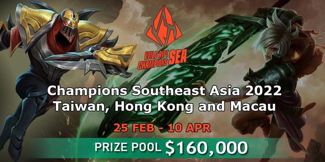 Champions Southeast Asia 2022 - Taiwan, Hong Kong and Macau