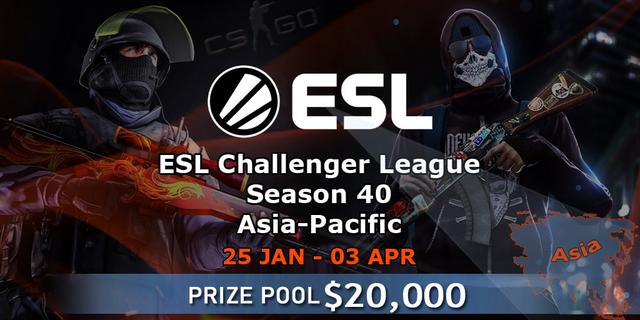 ESL Challenger League Season 40: Asia-Pacific