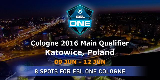 ESL One Cologne 2016 Main Qualifier