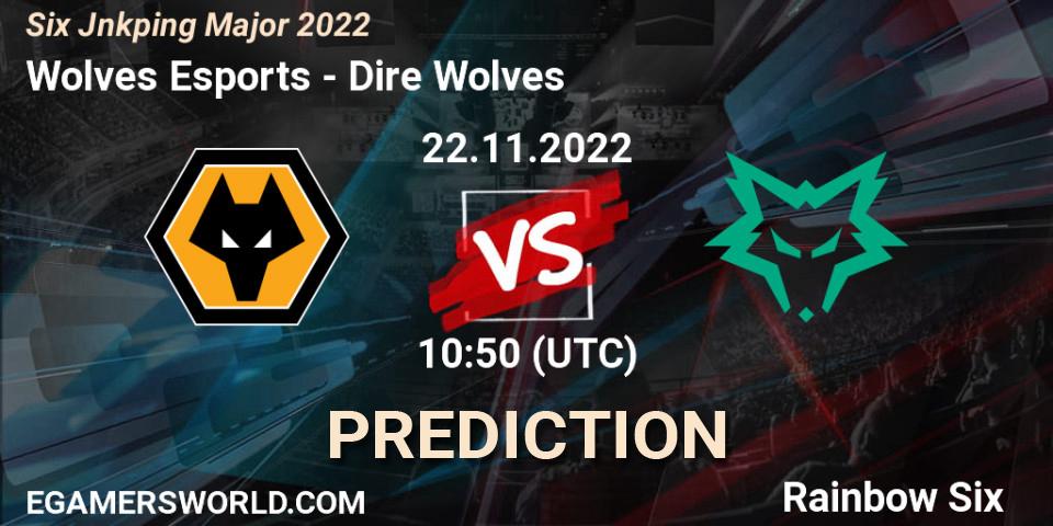Wolves Esports vs Dire Wolves: Match Prediction. 23.11.22, Rainbow Six, Six Jönköping Major 2022