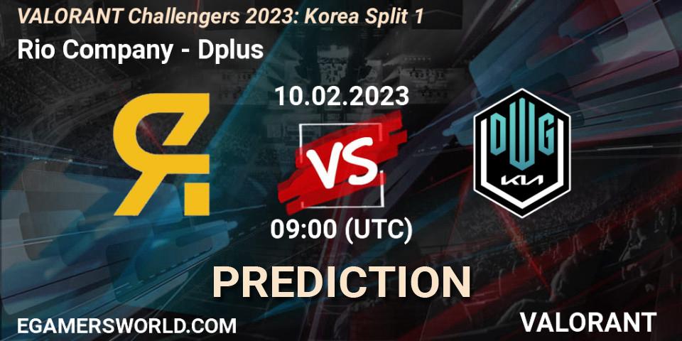 Rio Company vs Dplus: Match Prediction. 10.02.23, VALORANT, VALORANT Challengers 2023: Korea Split 1