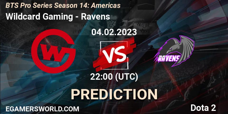 Wildcard Gaming vs Ravens: Match Prediction. 10.02.23, Dota 2, BTS Pro Series Season 14: Americas