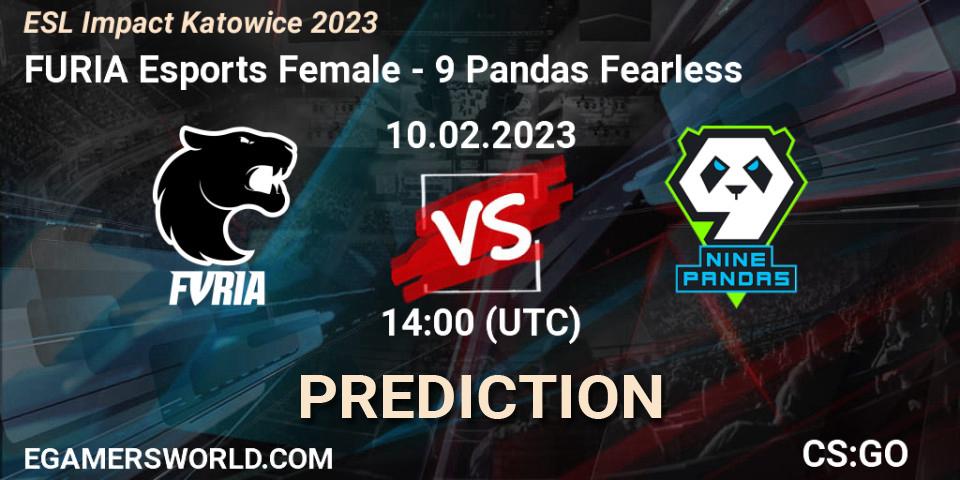 FURIA Esports Female vs 9 Pandas Fearless: Match Prediction. 10.02.23, CS2 (CS:GO), ESL Impact Katowice 2023