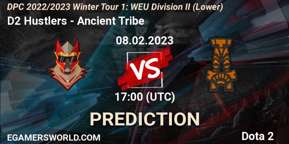 D2 Hustlers vs Ancient Tribe: Match Prediction. 08.02.23, Dota 2, DPC 2022/2023 Winter Tour 1: WEU Division II (Lower)