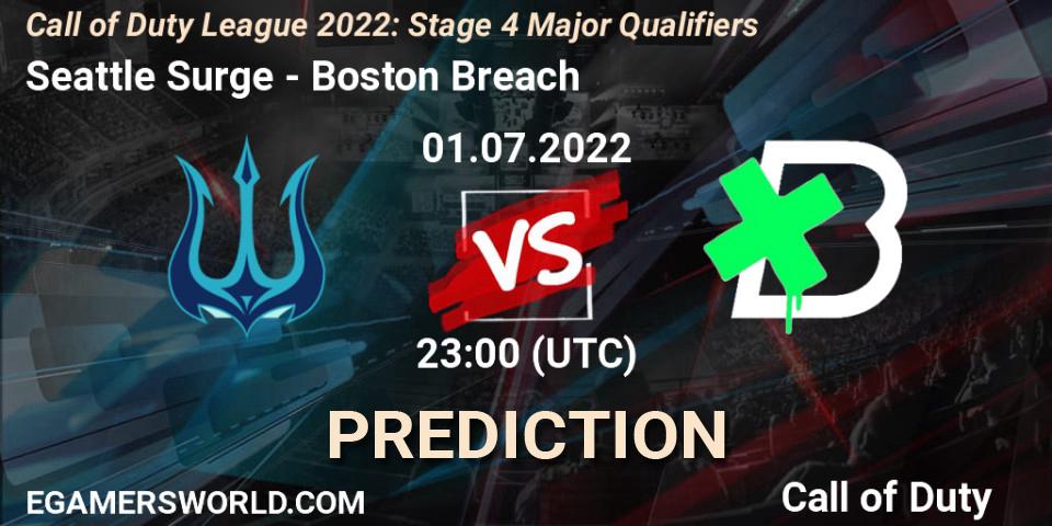 Seattle Surge vs Boston Breach: Match Prediction. 01.07.22, Call of Duty, Call of Duty League 2022: Stage 4