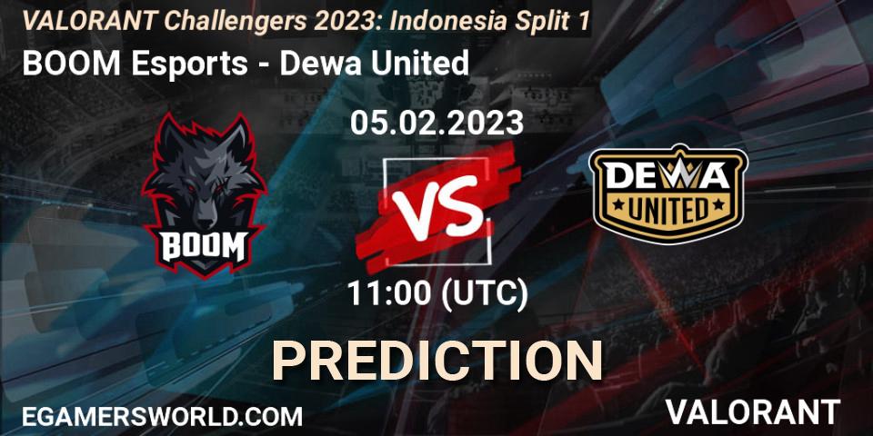 BOOM Esports vs Dewa United: Match Prediction. 10.02.23, VALORANT, VALORANT Challengers 2023: Indonesia Split 1