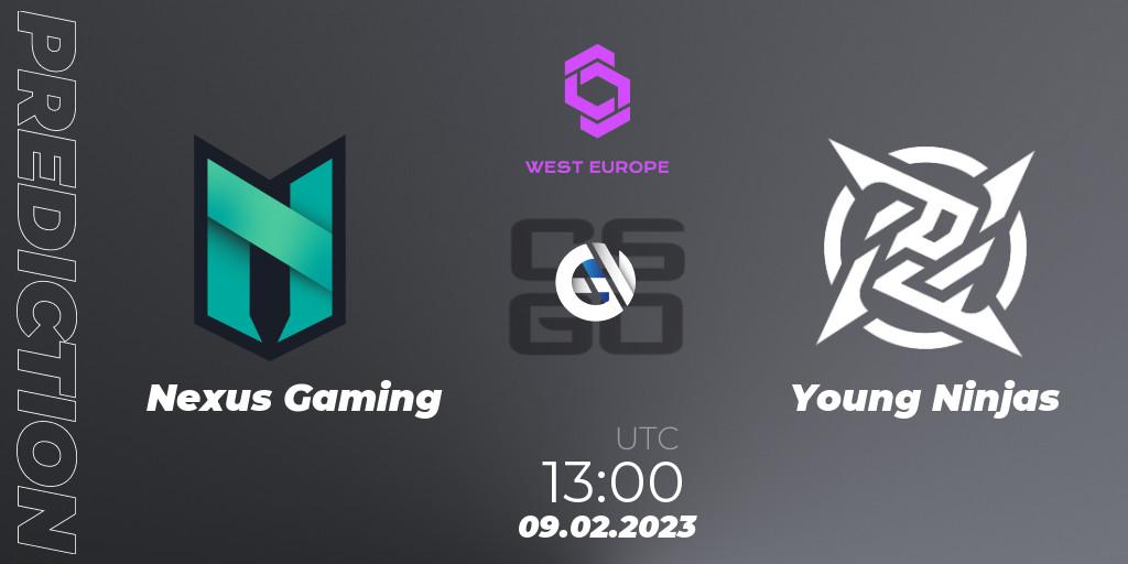 Nexus Gaming vs iNation: Match Prediction. 09.02.23, CS2 (CS:GO), CCT West Europe Series #1