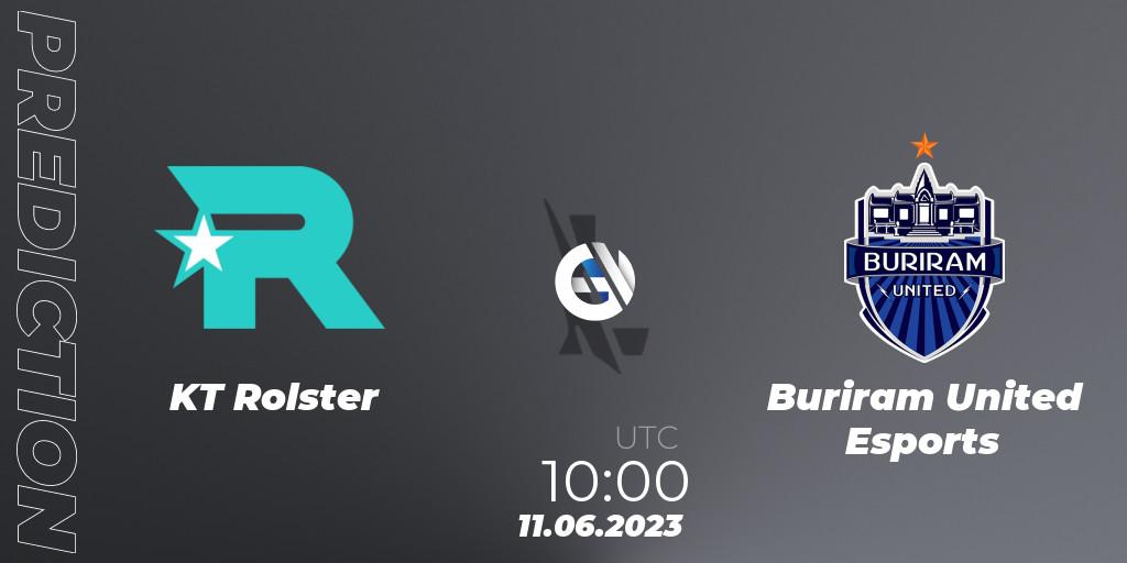 KT Rolster vs Buriram United Esports: Match Prediction. 11.06.23, Wild Rift, WRL Asia 2023 - Season 1 - Regular Season