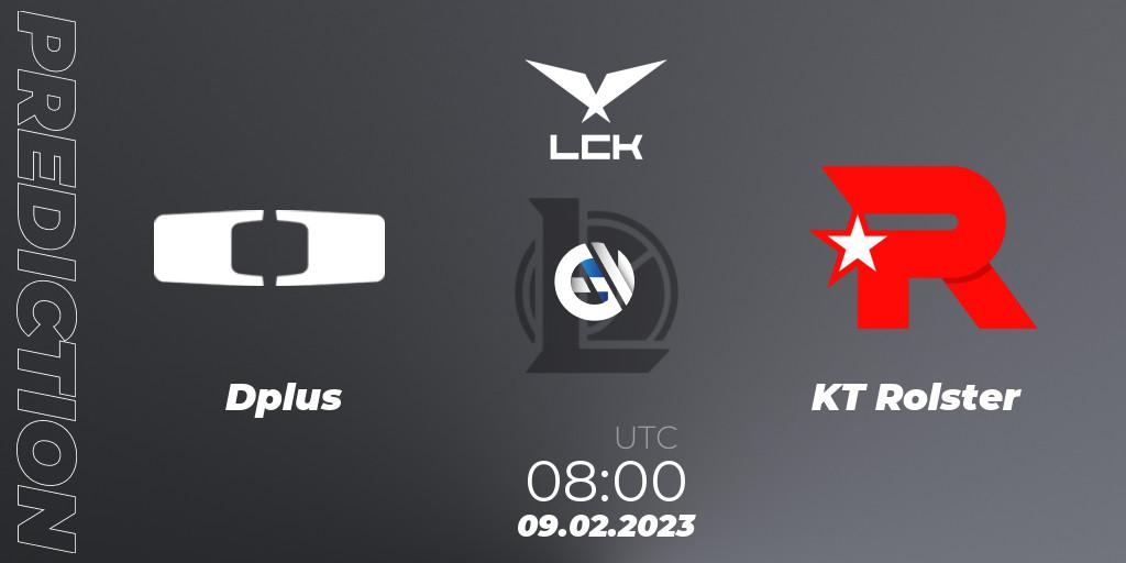 Dplus vs KT Rolster: Match Prediction. 09.02.23, LoL, LCK Spring 2023 - Group Stage
