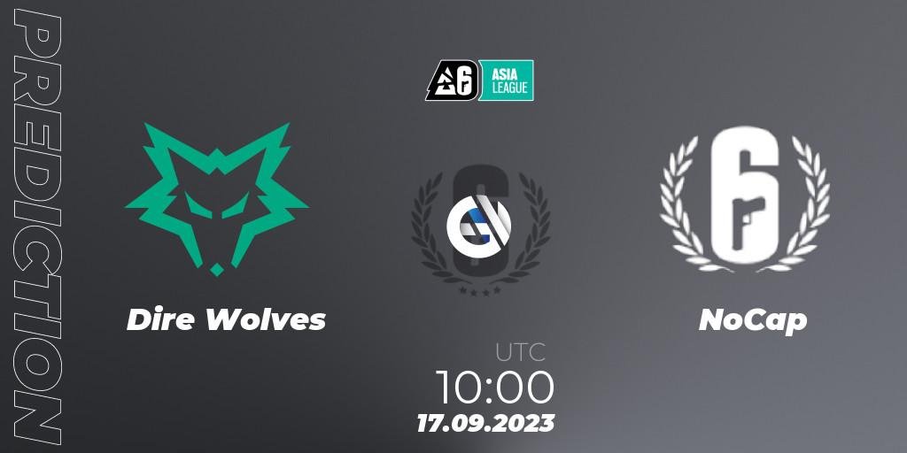 Dire Wolves vs NoCap: Match Prediction. 17.09.23, Rainbow Six, SEA League 2023 - Stage 2