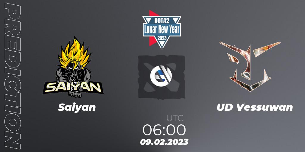 Saiyan vs UD Vessuwan: Match Prediction. 09.02.23, Dota 2, Lunar New Year 2023