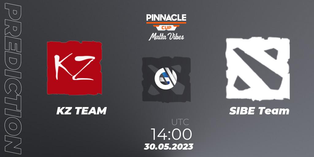 KZ TEAM vs SIBE Team: Match Prediction. 30.05.23, Dota 2, Pinnacle Cup: Malta Vibes #2