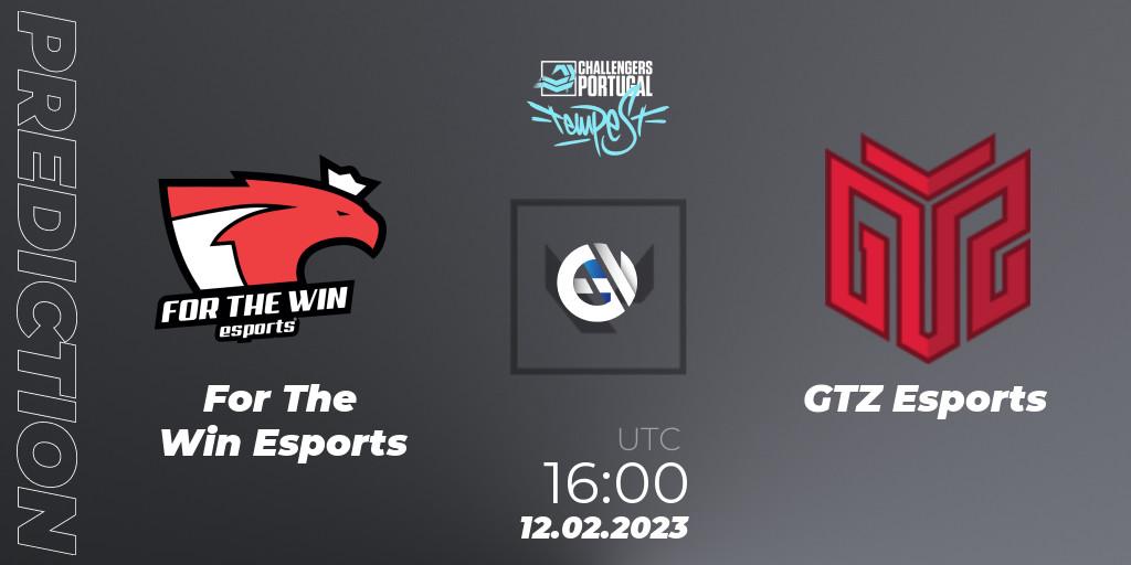 For The Win Esports vs GTZ Esports: Match Prediction. 12.02.23, VALORANT, VALORANT Challengers 2023 Portugal: Tempest Split 1