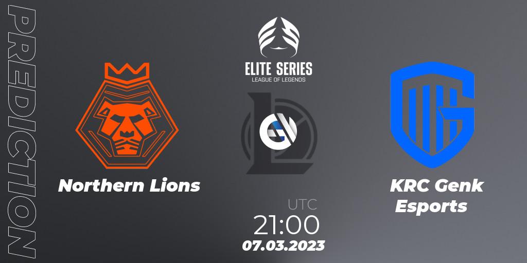 Northern Lions vs KRC Genk Esports: Match Prediction. 09.02.23, LoL, Elite Series Spring 2023 - Group Stage