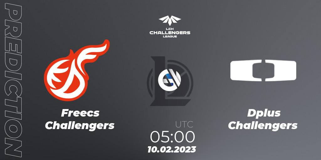Freecs Challengers vs Dplus Challengers: Match Prediction. 10.02.23, LoL, LCK Challengers League 2023 Spring