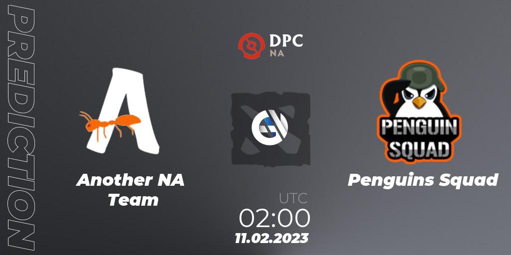 Another NA Team vs Penguins Squad: Match Prediction. 11.02.23, Dota 2, DPC 2022/2023 Winter Tour 1: NA Division II (Lower)