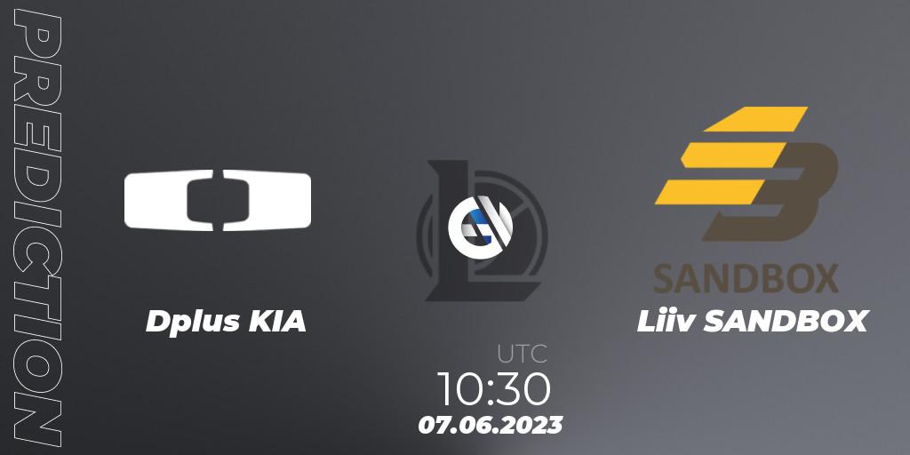 Dplus KIA vs Liiv SANDBOX: Match Prediction. 07.06.23, LoL, LCK Summer 2023 Regular Season