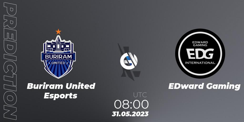 Buriram United Esports vs EDward Gaming: Match Prediction. 31.05.23, Wild Rift, WRL Asia 2023 - Season 1 - Regular Season