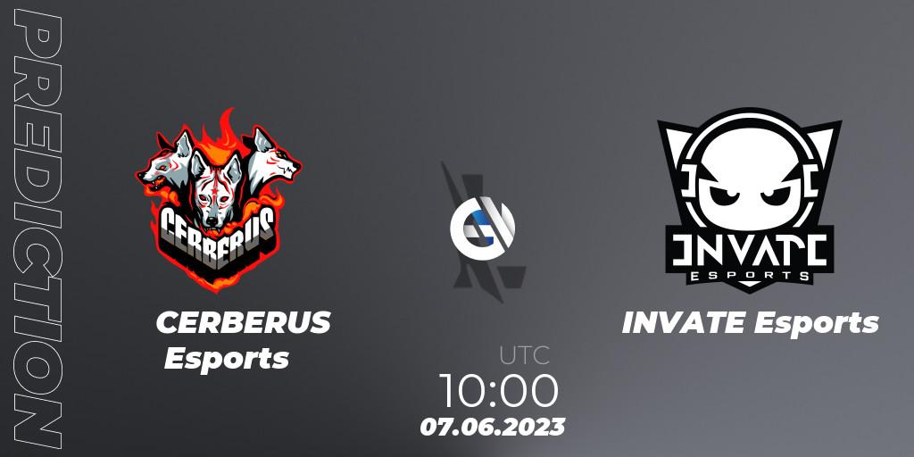 CERBERUS Esports vs INVATE Esports: Match Prediction. 07.06.23, Wild Rift, WRL Asia 2023 - Season 1 - Regular Season