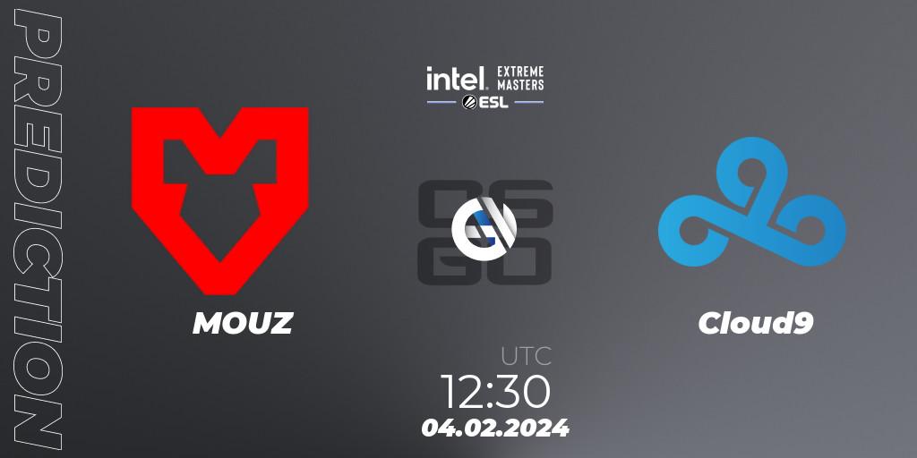 MOUZ vs Cloud9: Match Prediction. 04.02.24, CS2 (CS:GO), IEM Katowice 2024