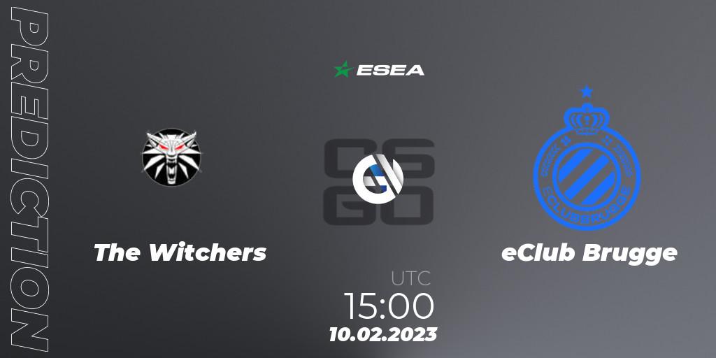 The Witchers vs eClub Brugge: Match Prediction. 10.02.23, CS2 (CS:GO), ESEA Season 44: Advanced Division - Europe
