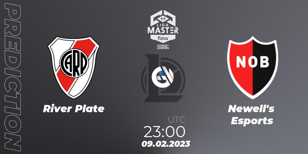 River Plate vs Newell's Esports: Match Prediction. 09.02.23, LoL, Liga Master Opening 2023 - Group Stage